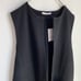 Unused with Tag: ANAYI Wool Silk Milano Ribbed Vest, Thick