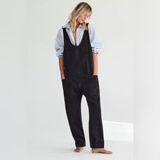We the Free by Free People High Roller Jumpsuit Mineral Blk
