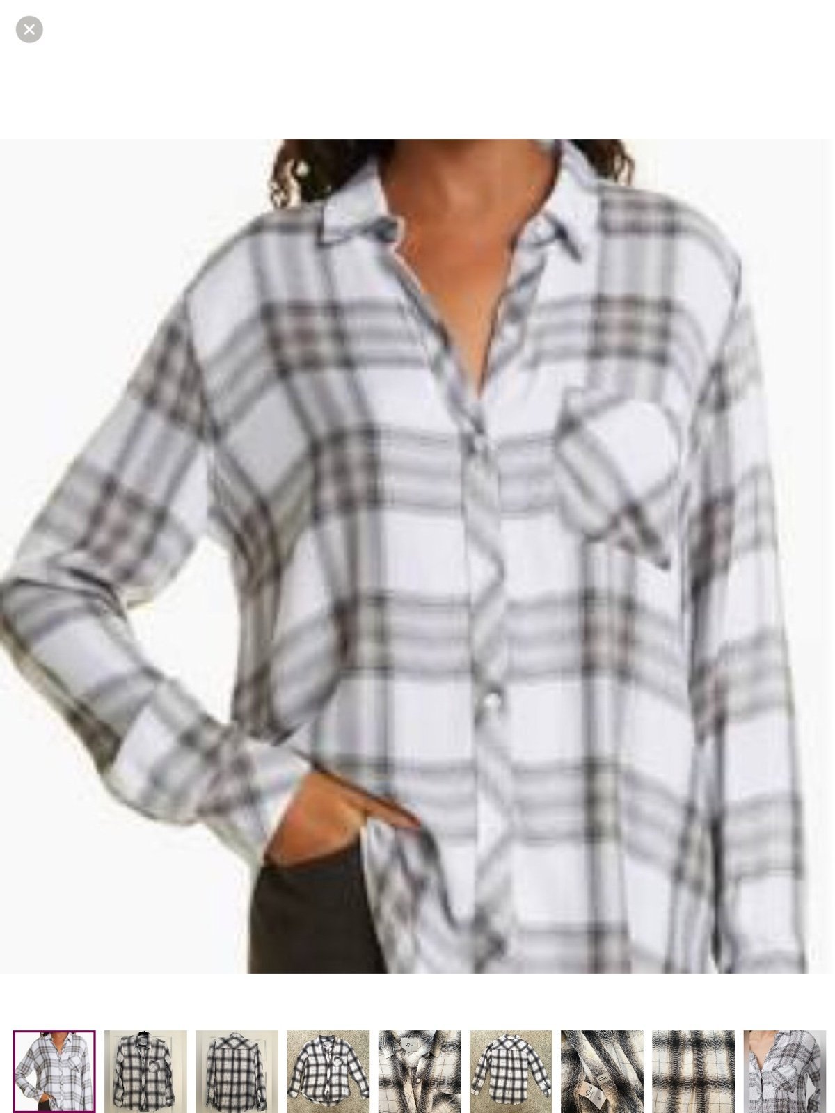 RAILS Hunter Plaid Shirt | Size S