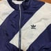 90s adidas three stripe Windbreaker