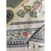 Vintage Lady Pepperell Pink Rose INDIAN LEAF Floral 4 Piece Full Set USA New