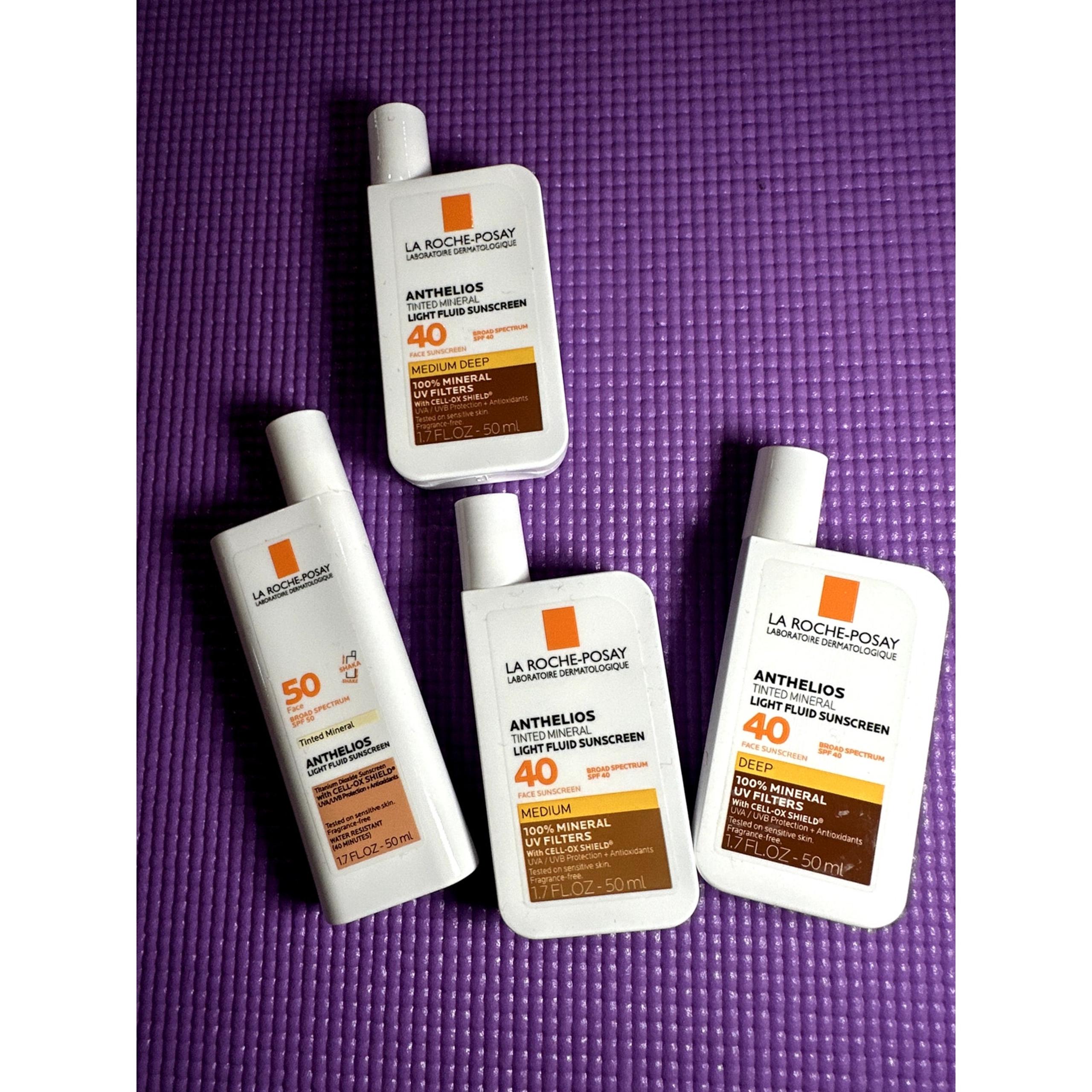La Roche Posay Anthelios Tinted Mineral SPF 40 & 50 Face Sunscreen NEW Lot