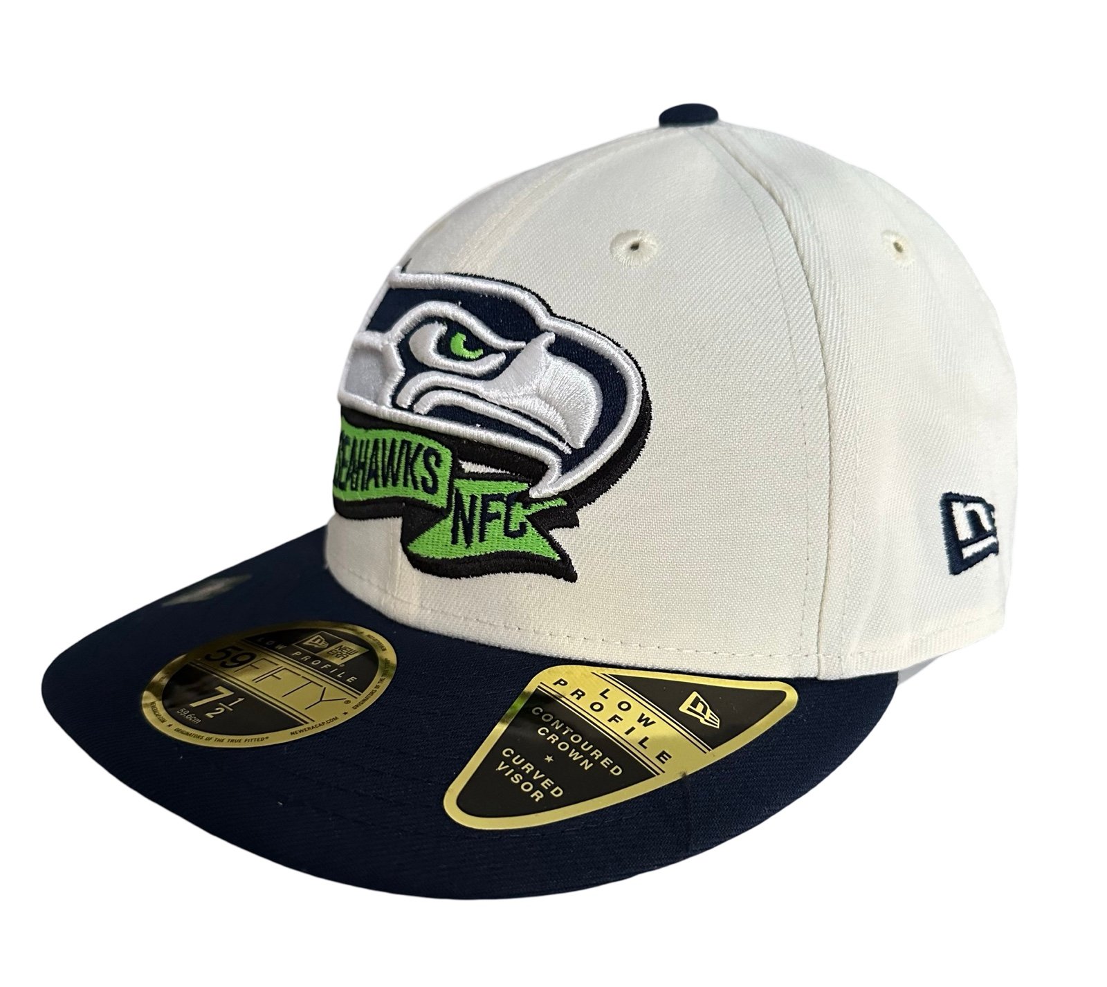 Seattle Seahawks NEW ERA 2022 Sideline Low Profile 59FIFTY - Sz. 7 1/2