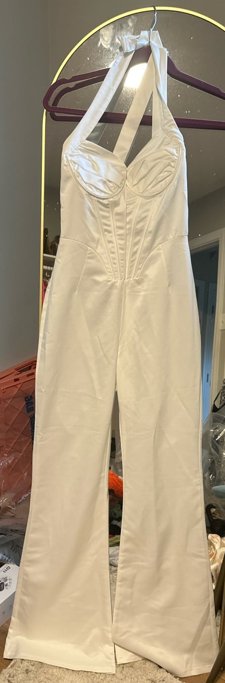 White jumpsuit