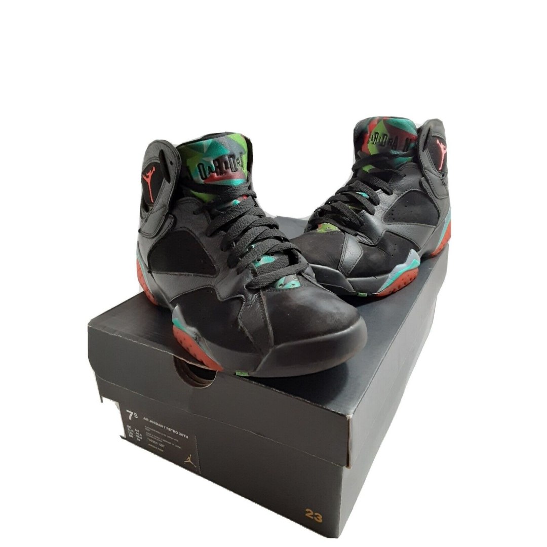 Nike Air Jordan 7 Retro men size 7.5 30th BARCELONA NIGHTS 705350-007