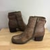 Baretraps Towanda Lug Sole Booties- Mushroom- Size 9 M- NEW