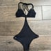 MIKOH SWIMWEAR MAKAHA ONE PIECE SWIMSUIT NIGHT Black