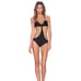 MIKOH SWIMWEAR MAKAHA ONE PIECE SWIMSUIT NIGHT Black