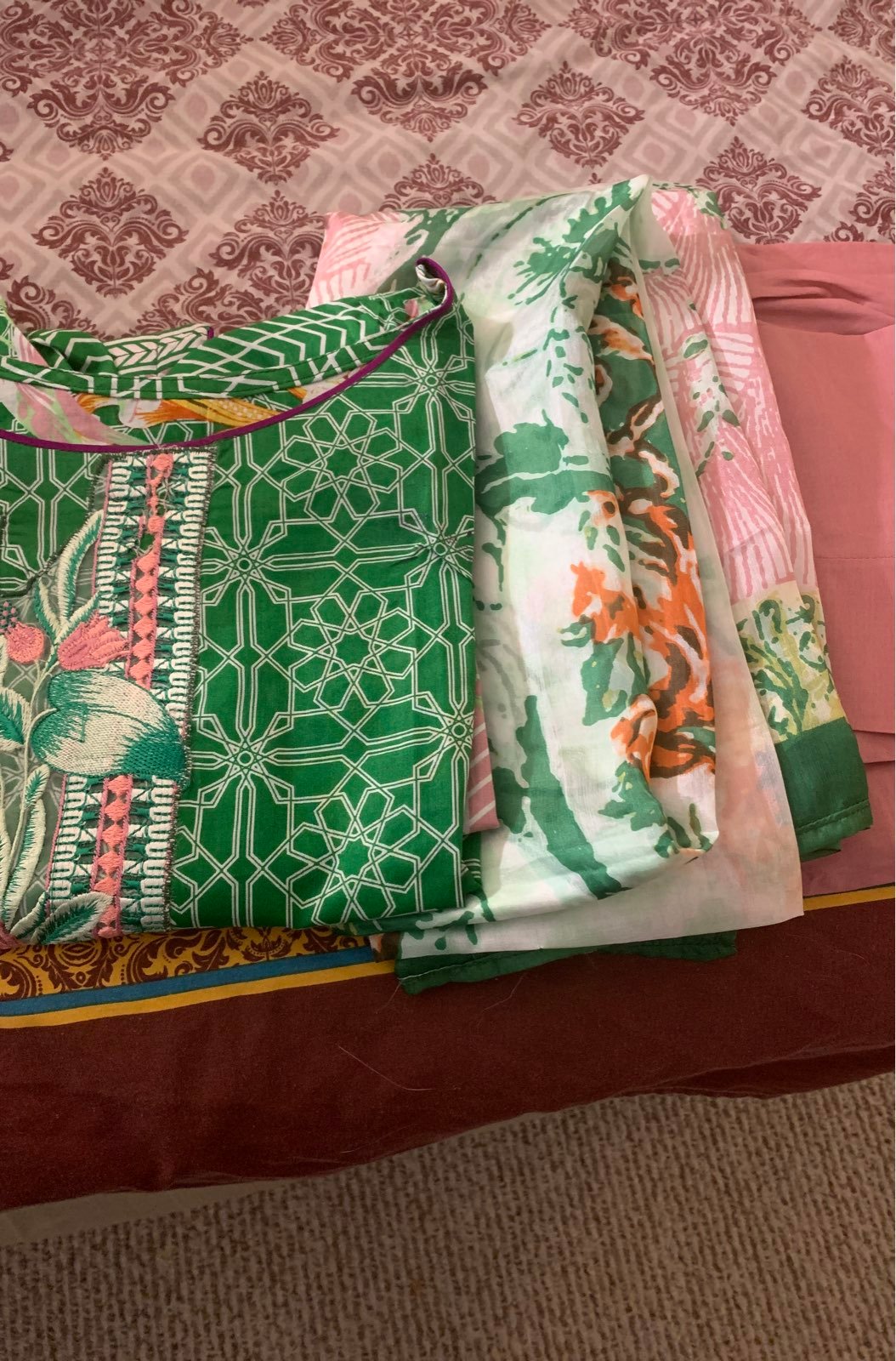 3 piece pakistani suit