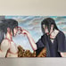 Naruto Anime Art Painting Itachi Sasuke Uchiha