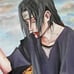 Naruto Anime Art Painting Itachi Sasuke Uchiha