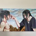 Naruto Anime Art Painting Itachi Sasuke Uchiha