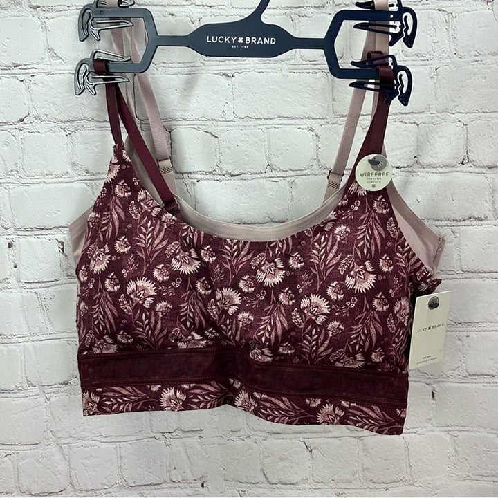 Lucky brand 2pk bra sz medium NWT