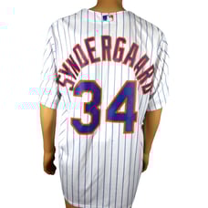 Majestic New York Met's Noah Syndergaard #34 MLB Baseball White Jersey XL NWT