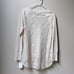 NWT DYLAN by True Grit Lace Back Hi Lo Top Ivory M 88
