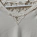 NWT DYLAN by True Grit Lace Back Hi Lo Top Ivory M 88