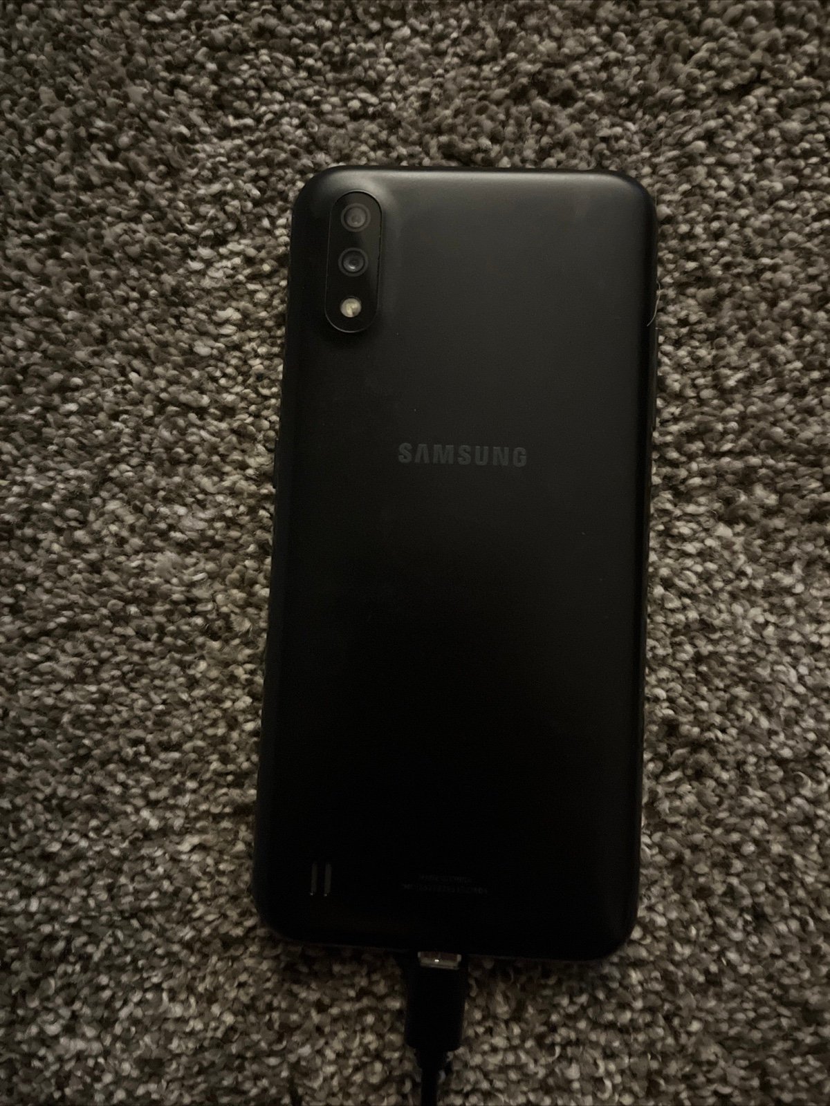 Samsung Galaxy A01 in Black