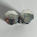 Vintage Arcoroc Octime Black salt and pepper shakers Made In France