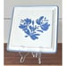 Trivet Yorktowne by Pfaltzgraff Vintage Pattern Stoneware Hot Plate Blue Floral