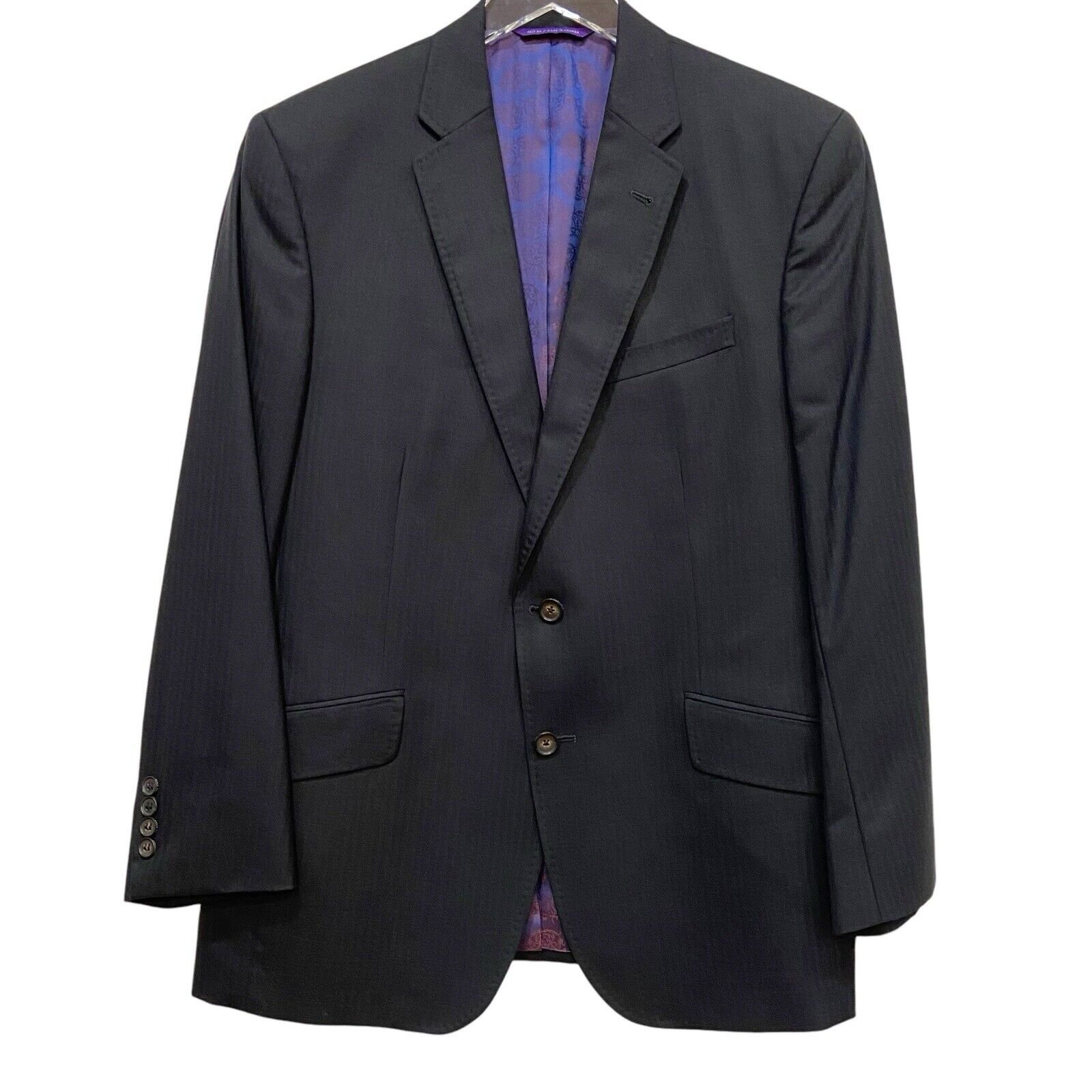 TED BAKER London Endurance Men's 42S Grey Cashmere Wool Sportscoat Blazer