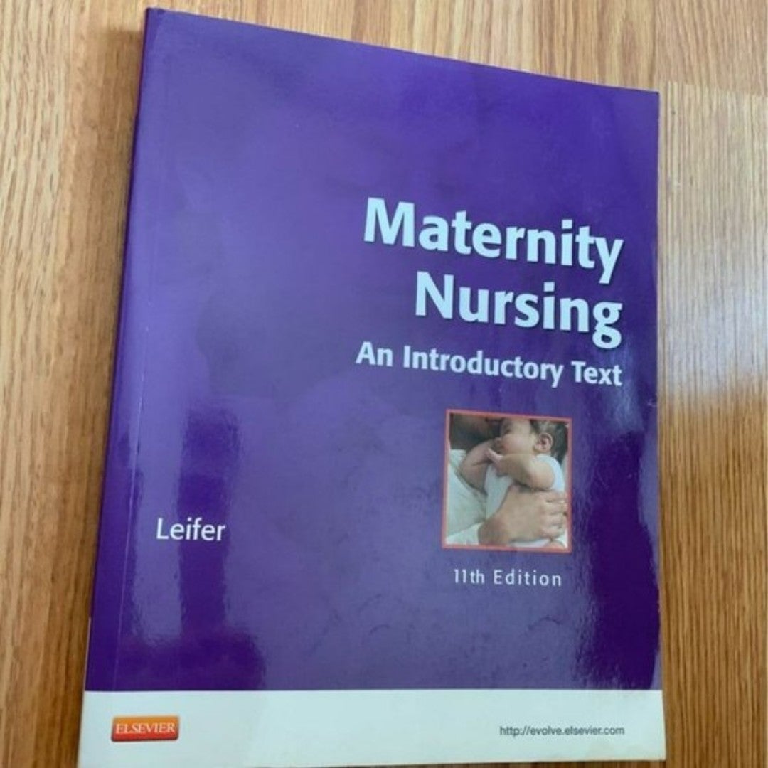 Nursing School Book Maternity NEW