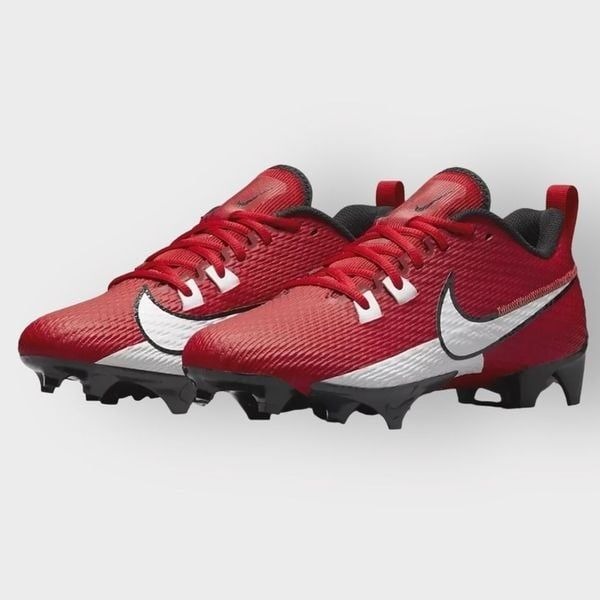 Nike Vapor Edge Speed 360 2 Red Football Cleats DA5455-616 Mens size 9 New