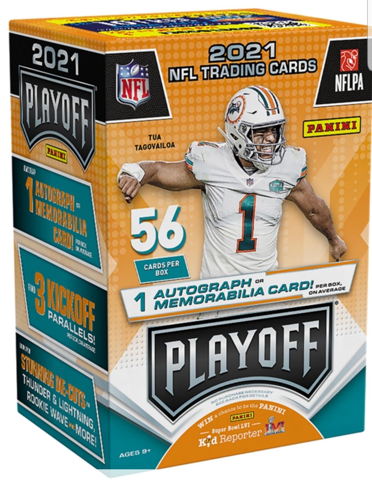 2021 Playoff Football Blaster Box