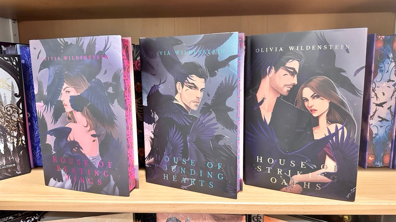 Kingdom of Crows Series Exclusive Lux Edition Set (Book 1, 2, & 3)