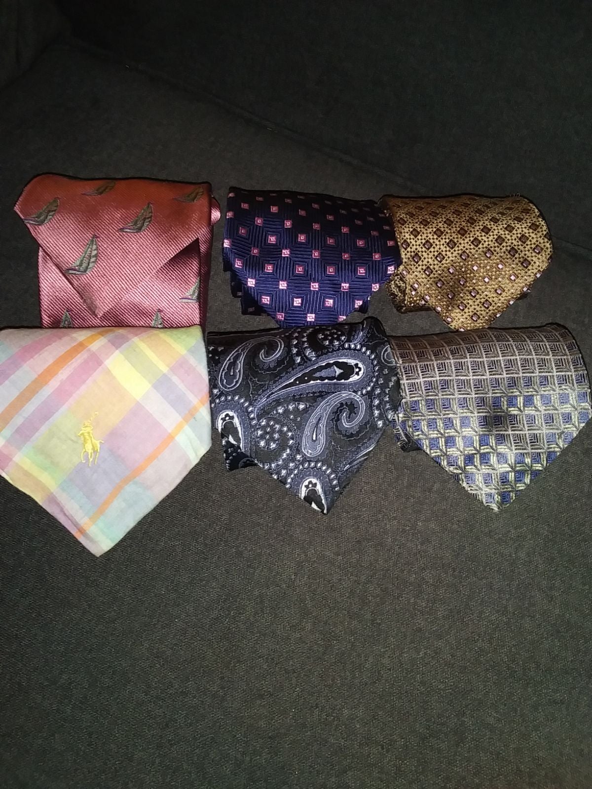 6 set Vintage Ties