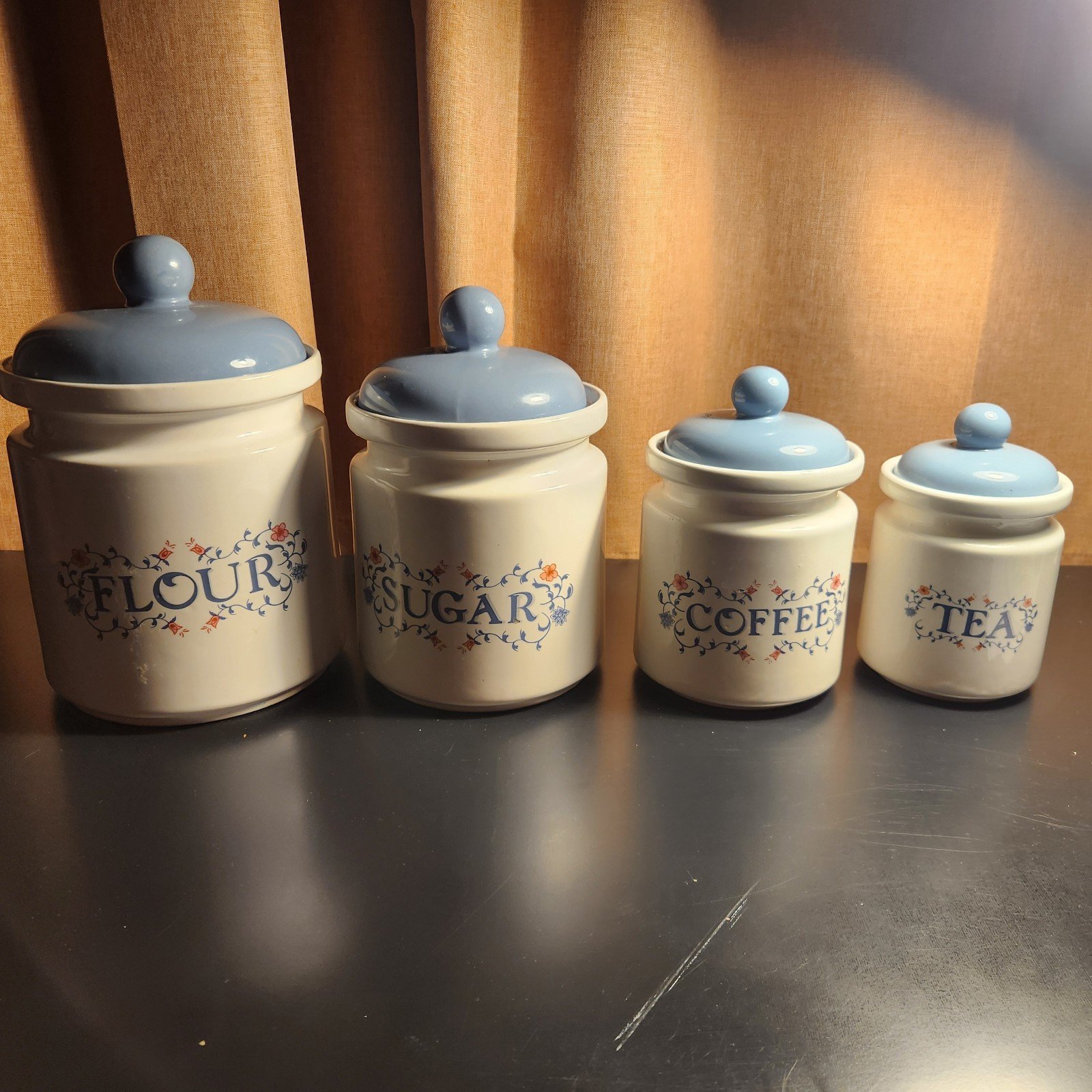 Jay Imports Cannister Set Vintage