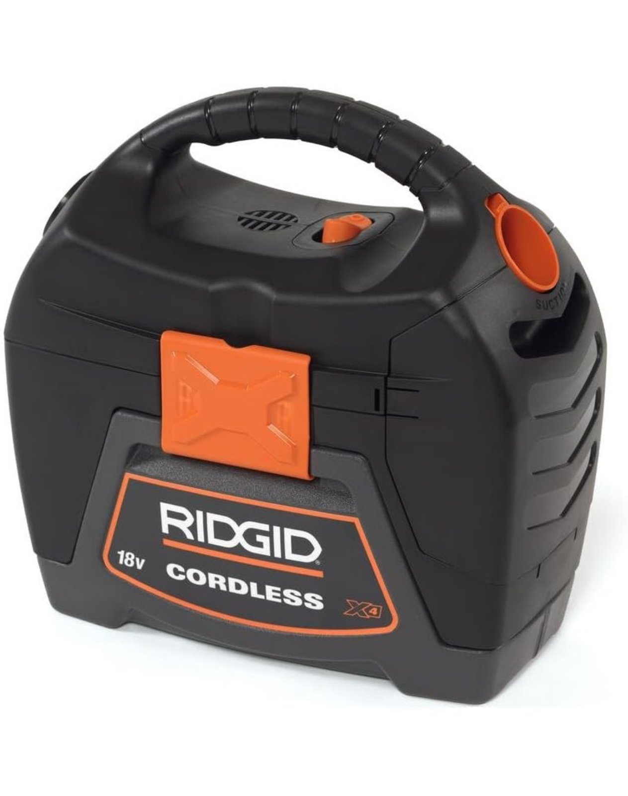 RIDGID 3 gal. 18V Cordless Handheld Wet Dry Vac with 1-7/8 Extension Wand Access
