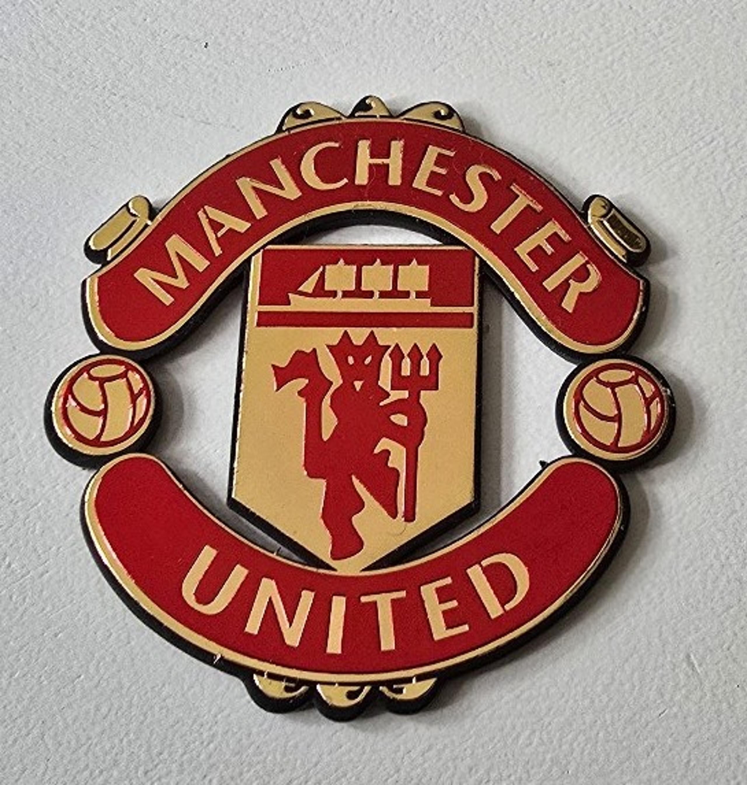 Manchester United Football Club Metal Car Emblem