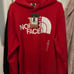 North Face red hoodie new with tags Large