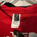 North Face red hoodie new with tags Large