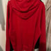 North Face red hoodie new with tags Large