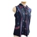 Parsley & Sage Embroidered Art To Wear Hippie Boho Lagenlook Vest Size Large