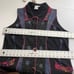 Parsley & Sage Embroidered Art To Wear Hippie Boho Lagenlook Vest Size Large