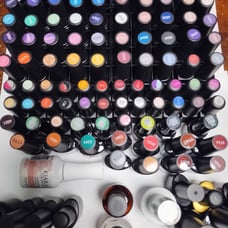 Gel UV light polish