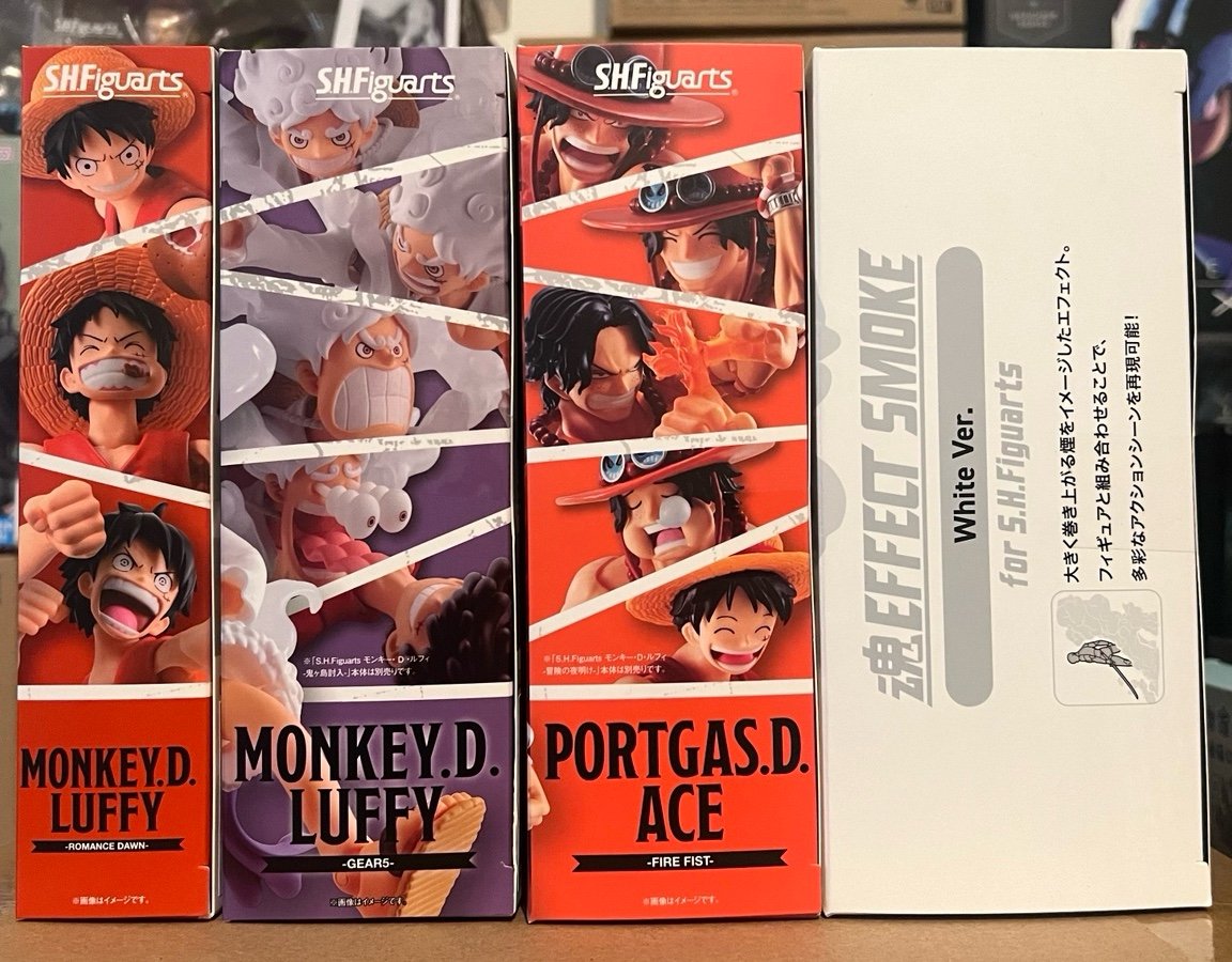 SHFIGUARTS ONE PIECE BUNDLE