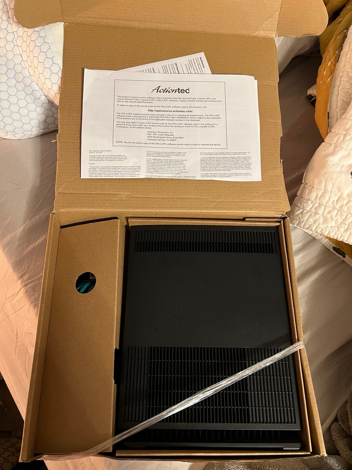 Windstream router