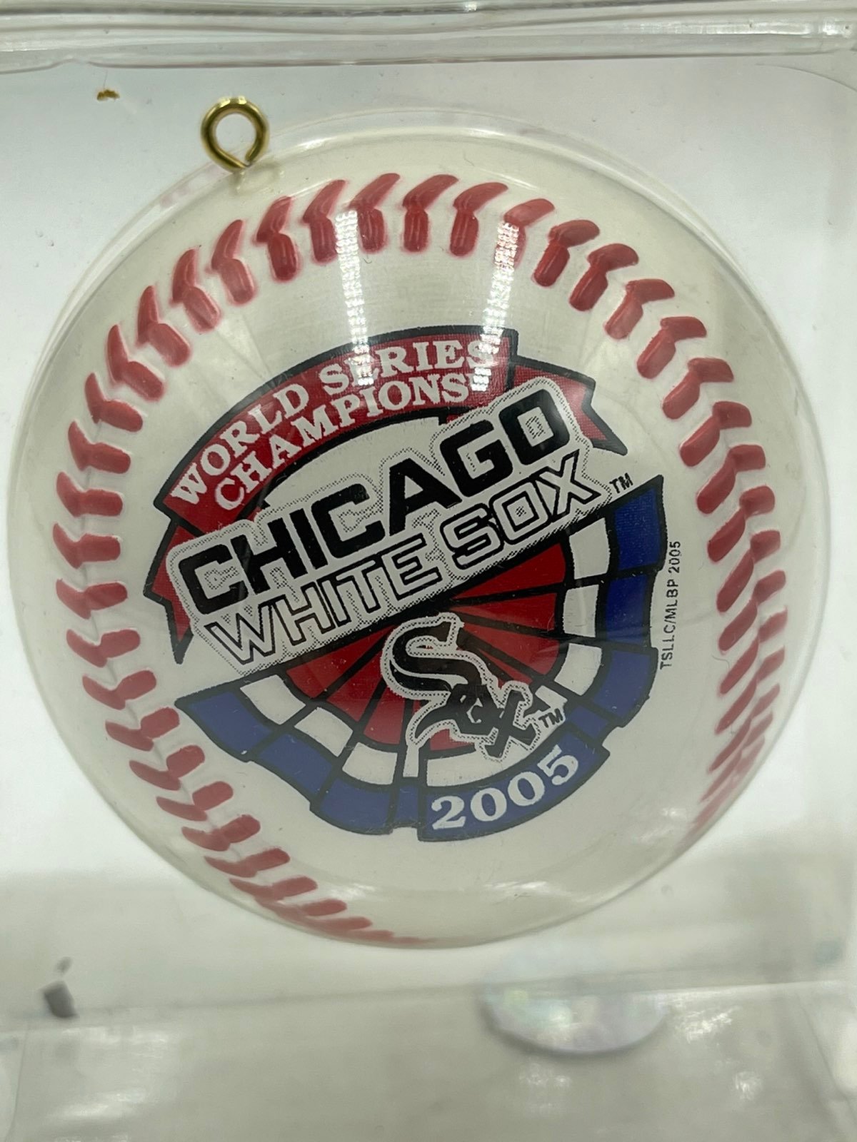 MLB CHICAGO WHITE SOX 2005 World Series CHAMPIONS Christmas Ornament