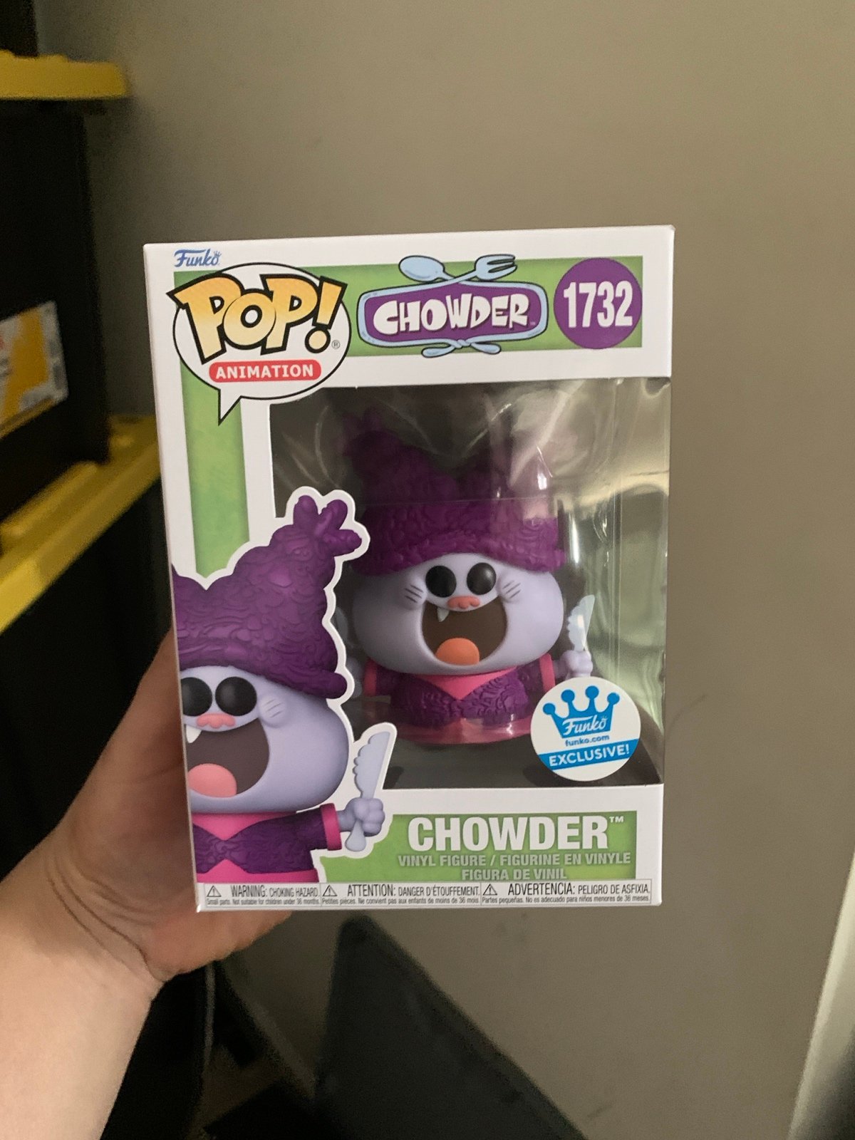Funko pop cartoon network chowder funkoshop