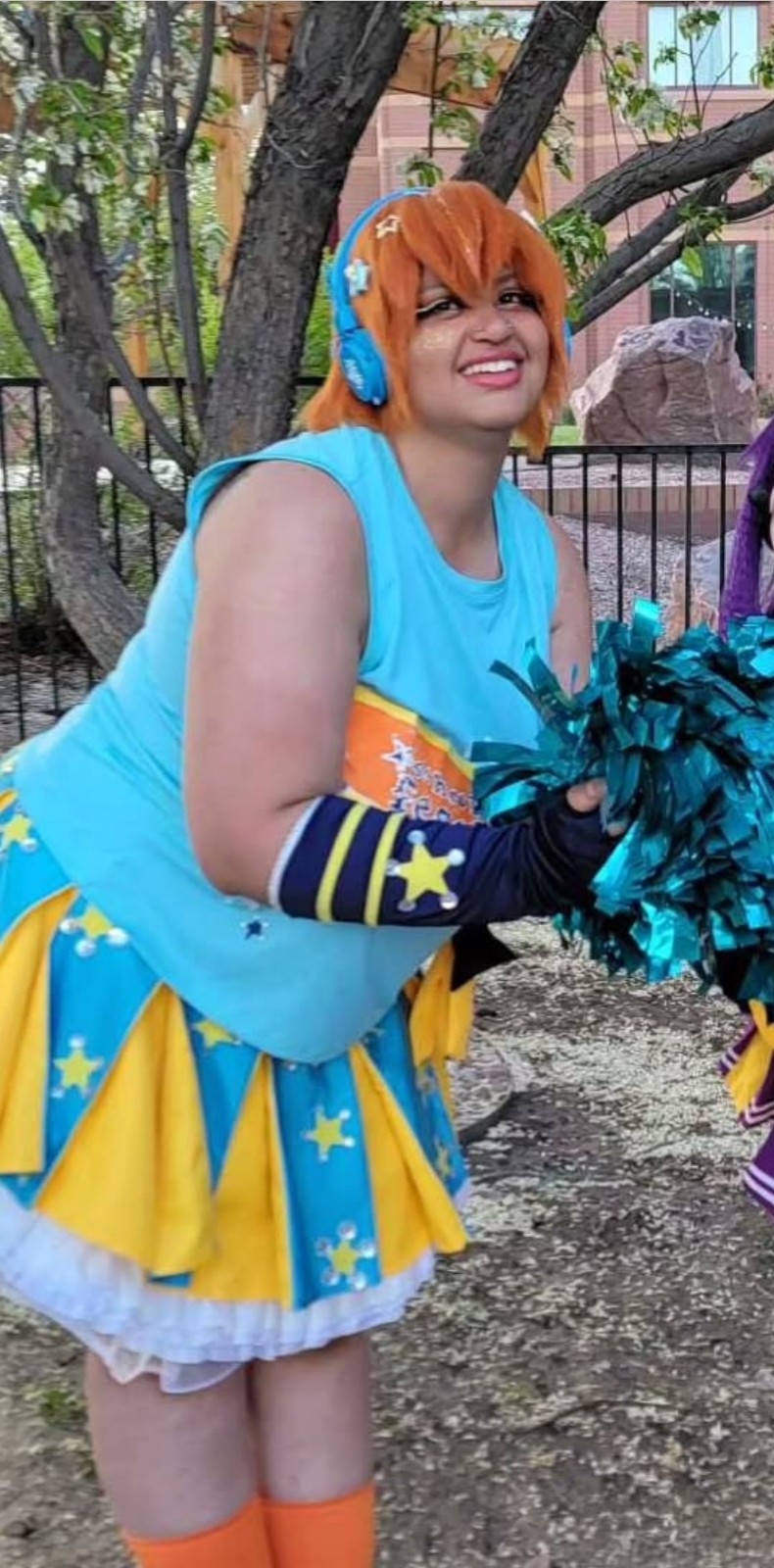Bedazzled cheer rin