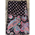 Vera Bradley Paisley Floral Twin Comforter 100% Cotton Reversible