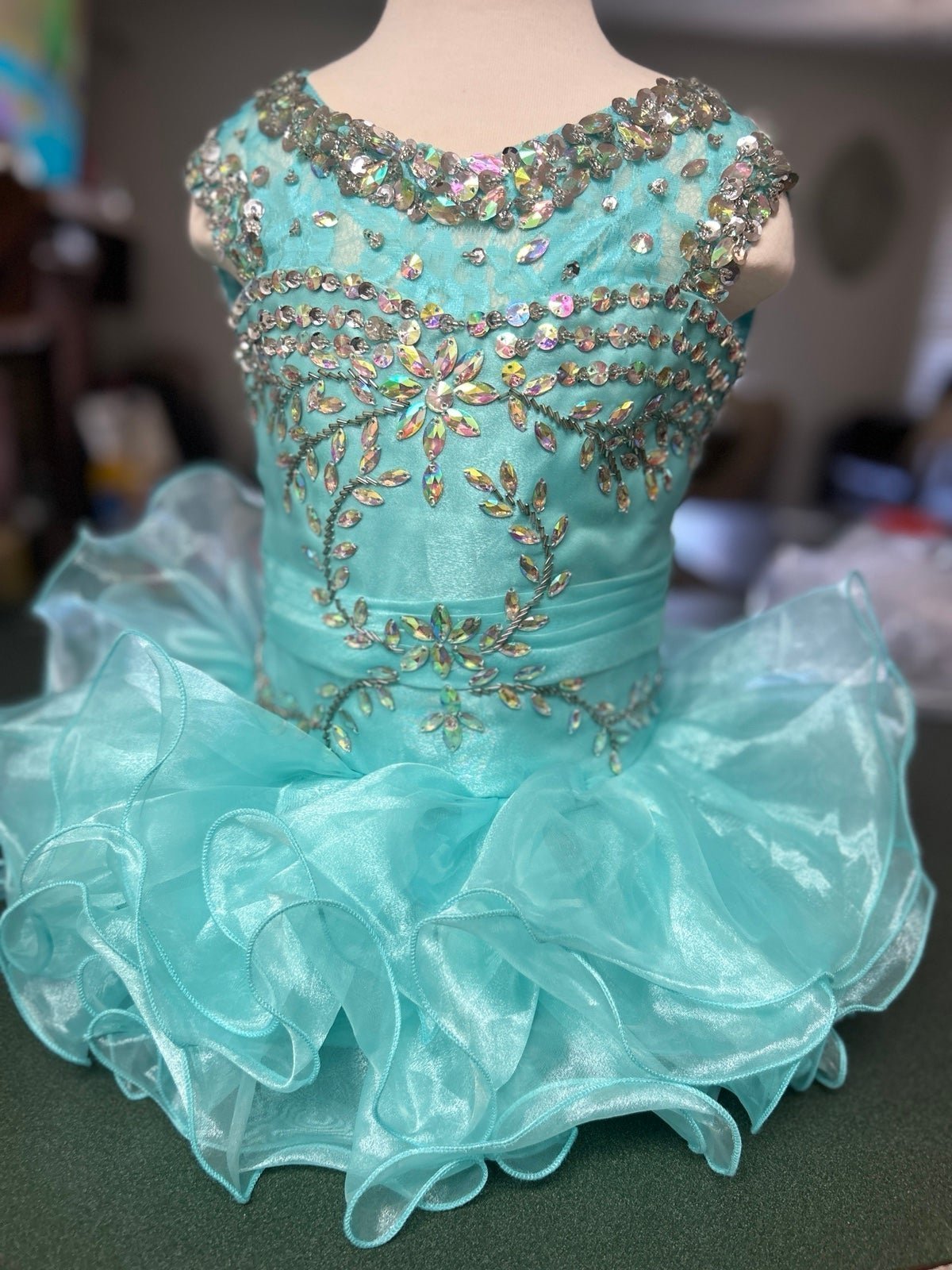 Girls 3/4 Pageant Dress