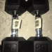 A pair 20 lbs dumbbell