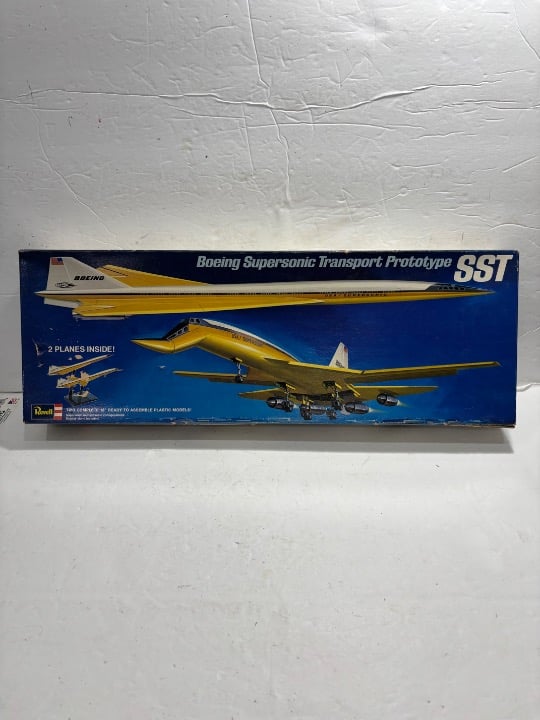 1967 REVELL BOEING SUPERSONIC TRANSPORT PROTOTYPE SST