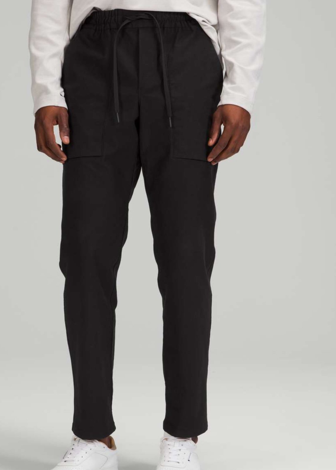 lululemon bowline utilitech trench pull on pants black size small Bin27