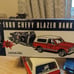 WIX Filters 1969 Chevy Blazer & 1967 Chevy Chevelle diecast Coin Banks By Ertl