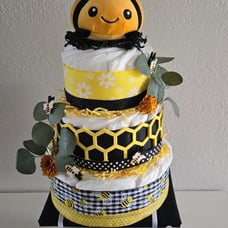 Bumblebee Diaper Cake